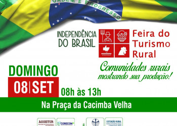 Feira do Turismo Rural vai movimentar a comunidade Cacimba Velha neste domingo (08)